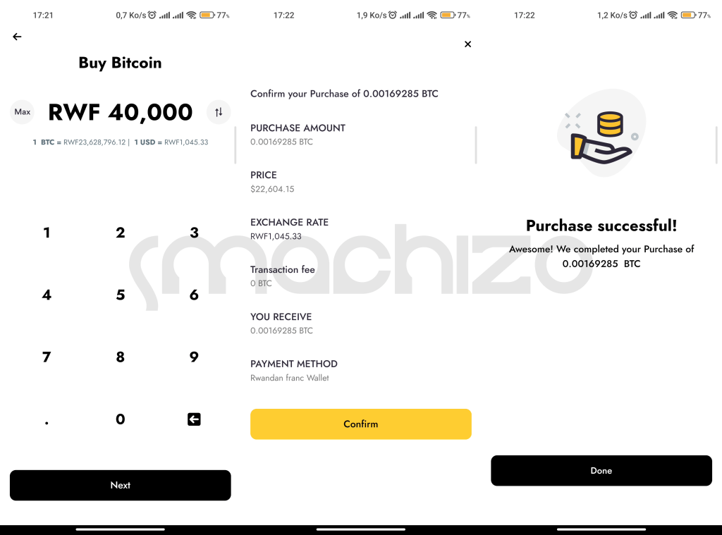 Achat-BTC-avec-Mobile-Money-1024x759 Comment Acheter de la Crypto Monnaie en Afrique Sans Carte Bancaire