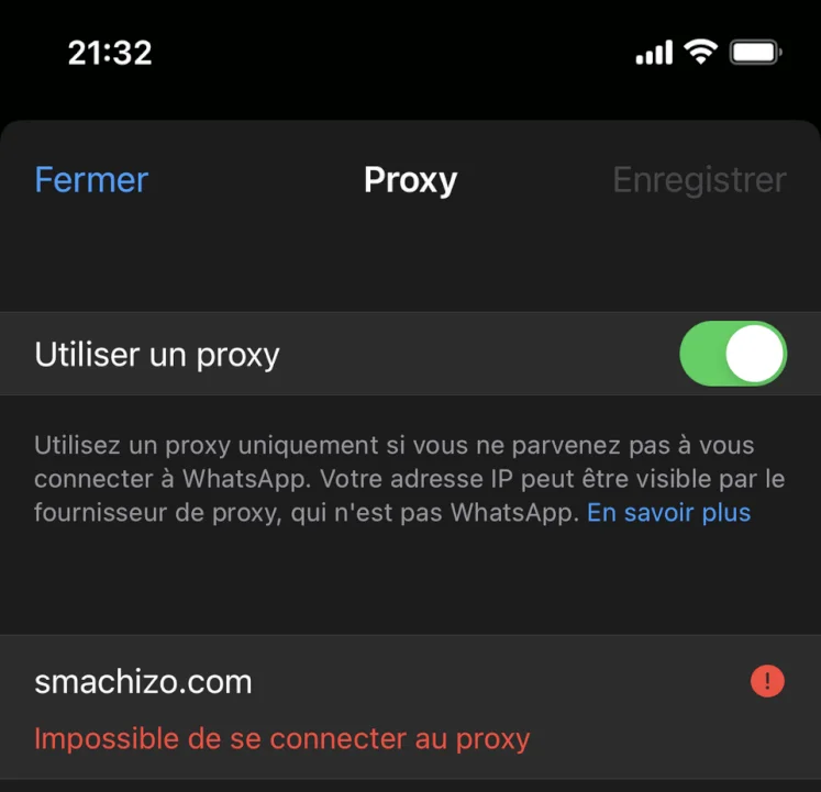 Comment Arrêter de Recevoir les Messages WhatsApp sur iPhone sans Eteindre le WiFi Proxy-dans-WhatsApp Proxy-dans-WhatsApp Comment Arrêter de Recevoir les Messages WhatsApp sur iPhone sans Eteindre le WiFi