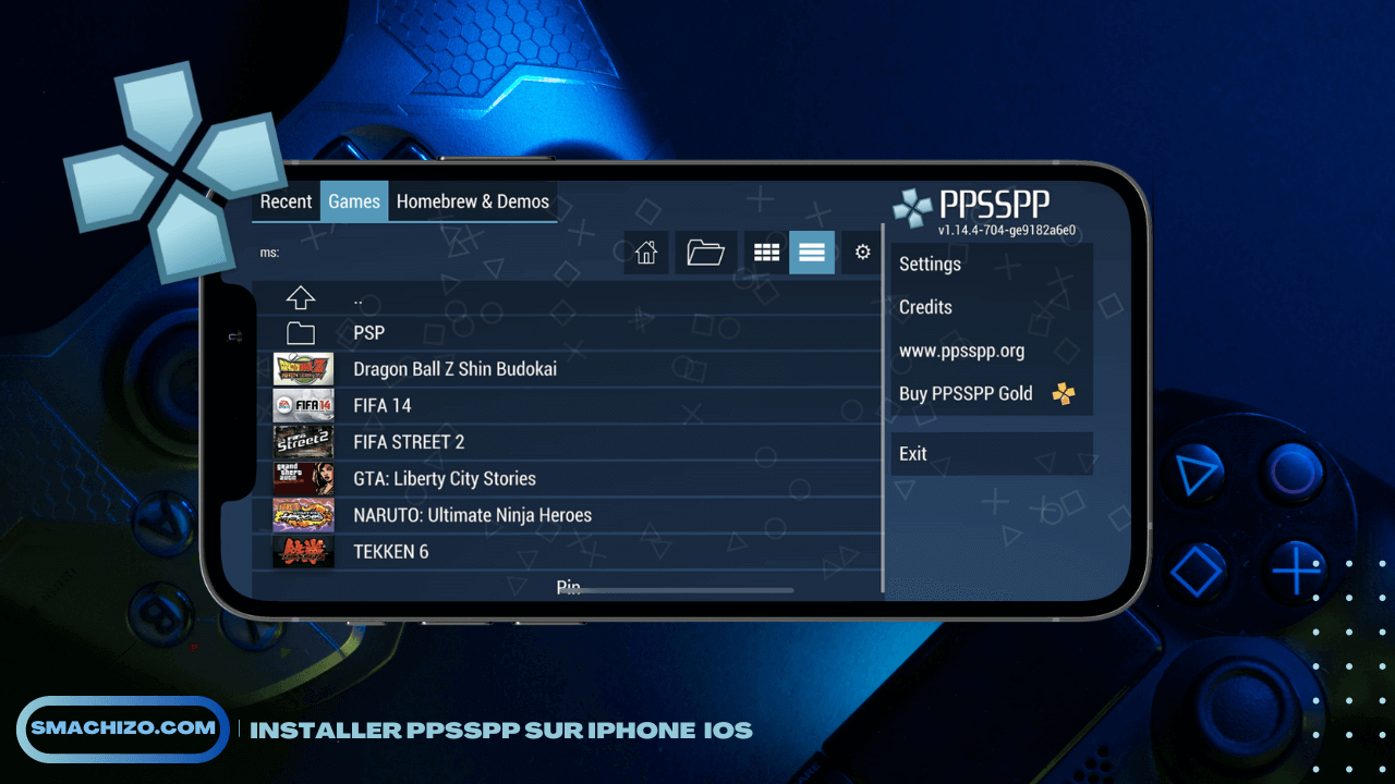 Comment Installer PPSSPP sur iPhone sans Jailbreak iOS 17 en 2024