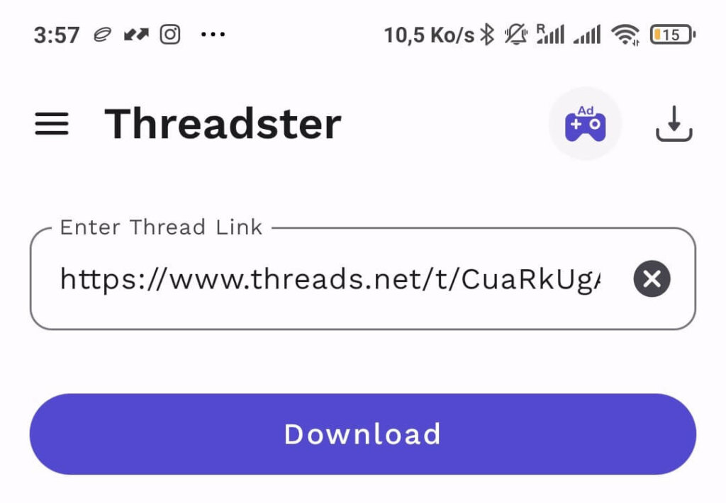 Threadster-pour-Android-1024x710 Comment Télécharger Une Vidéo Threads (3 Méthodes)